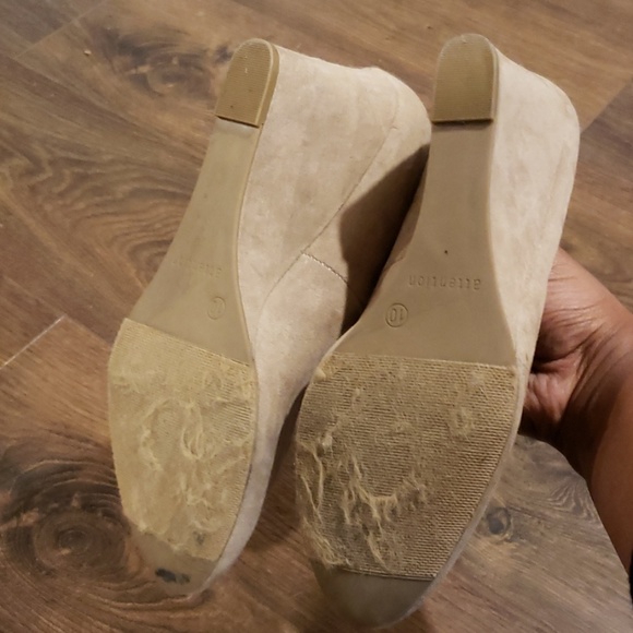 Beige Wedges - Picture 3 of 3